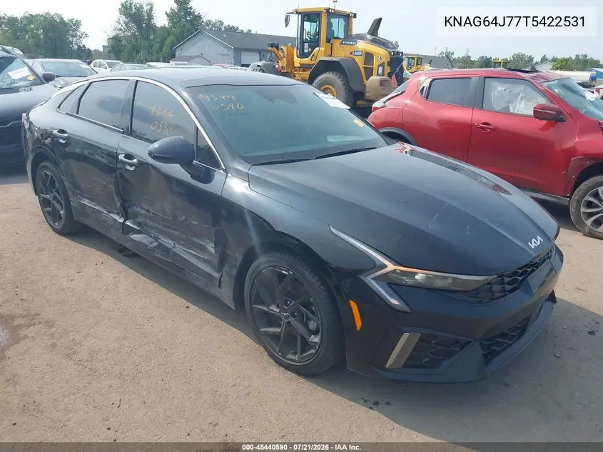 2026 Kia K5 Gt-Line Fwd VIN: KNAG64J77T5422531 Lot: 45440590