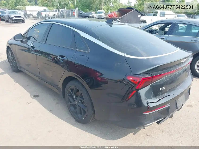 2026 Kia K5 Gt-Line Fwd VIN: KNAG64J77T5422531 Lot: 45440590