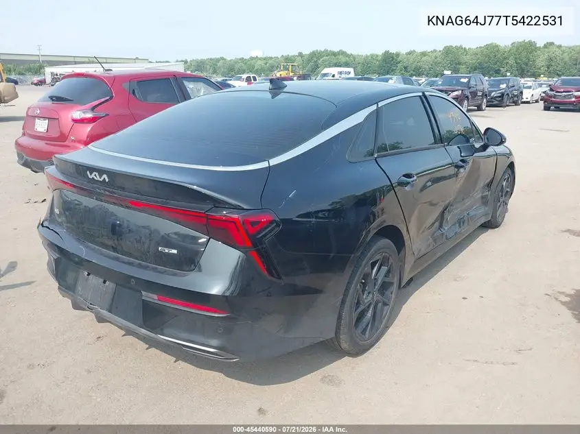 2026 Kia K5 Gt-Line Fwd VIN: KNAG64J77T5422531 Lot: 45440590