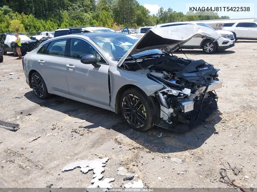 2026 Kia K5 Gt VIN: KNAG44J81T5422538 Lot: 45532362