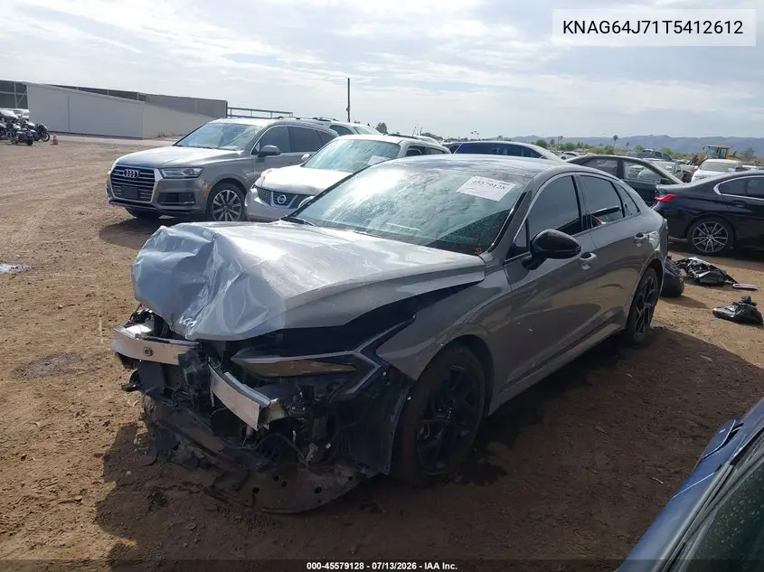 2026 Kia K5 Gt-Line Fwd VIN: KNAG64J71T5412612 Lot: 45579128