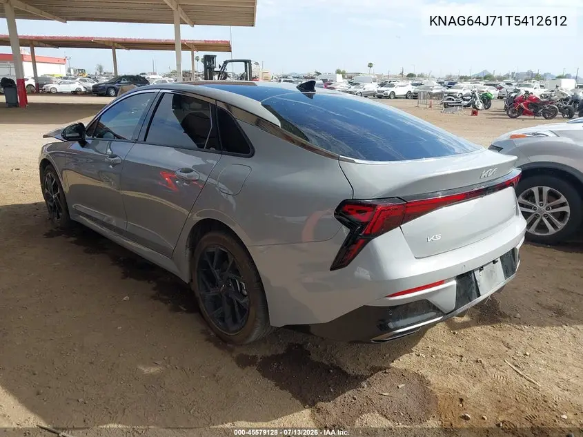 2026 Kia K5 Gt-Line Fwd VIN: KNAG64J71T5412612 Lot: 45579128