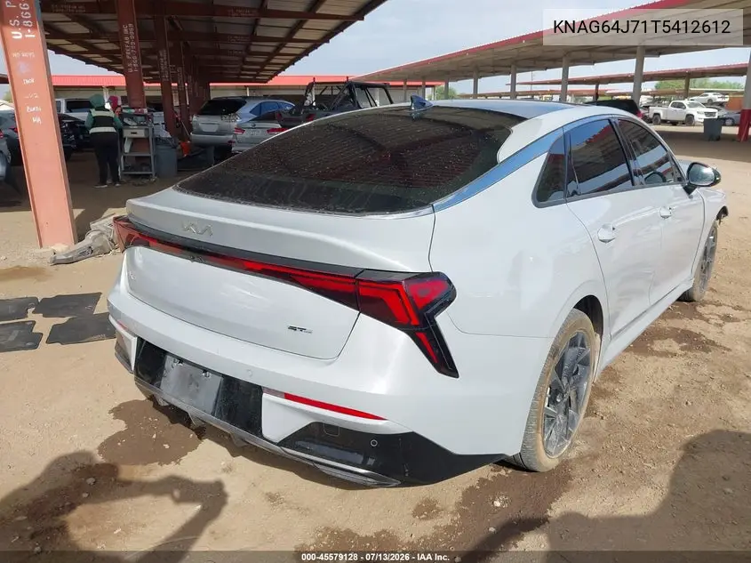 2026 Kia K5 Gt-Line Fwd VIN: KNAG64J71T5412612 Lot: 45579128