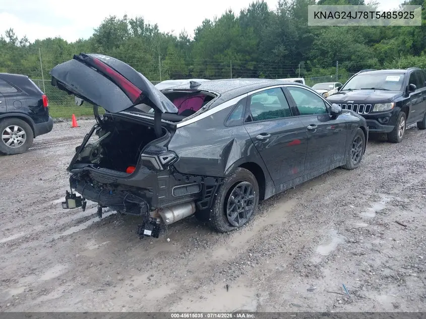 2026 Kia K5 Lxs Fwd VIN: KNAG24J78T5485925 Lot: 45615035