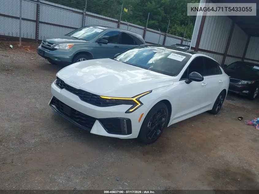 2026 Kia K5 Gt-Line Awd VIN: KNAG64J71T5433055 Lot: 45637190
