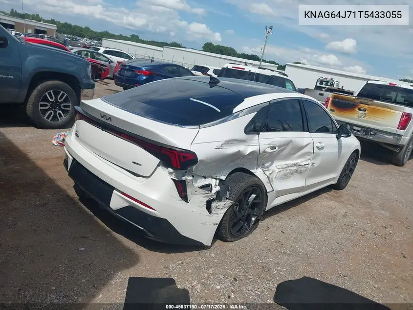 2026 Kia K5 Gt-Line Awd VIN: KNAG64J71T5433055 Lot: 45637190