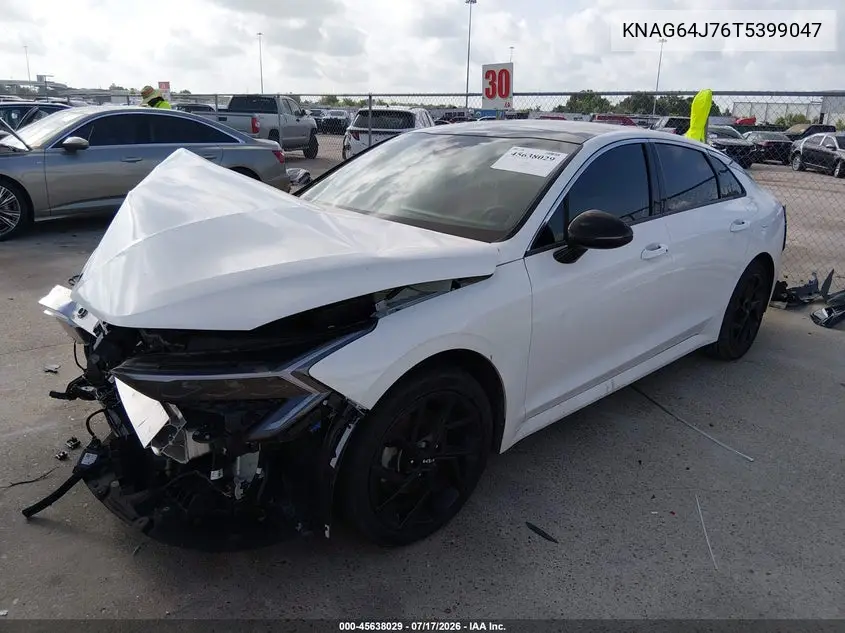 2026 Kia K5 Gt-Line Fwd VIN: KNAG64J76T5399047 Lot: 45638029