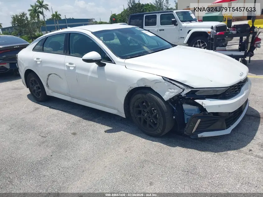 2026 Kia K5 Lxs Fwd VIN: KNAG24J79T5457633 Lot: 45657430