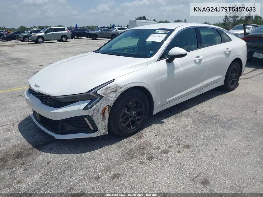2026 Kia K5 Lxs Fwd VIN: KNAG24J79T5457633 Lot: 45657430