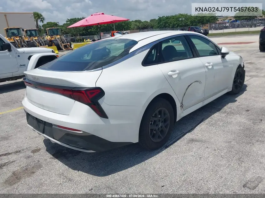 2026 Kia K5 Lxs Fwd VIN: KNAG24J79T5457633 Lot: 45657430
