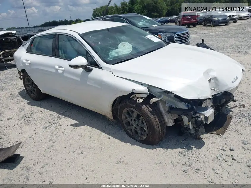 2026 Kia K5 Lxs Fwd VIN: KNAG24J71T5480212 Lot: 45663580