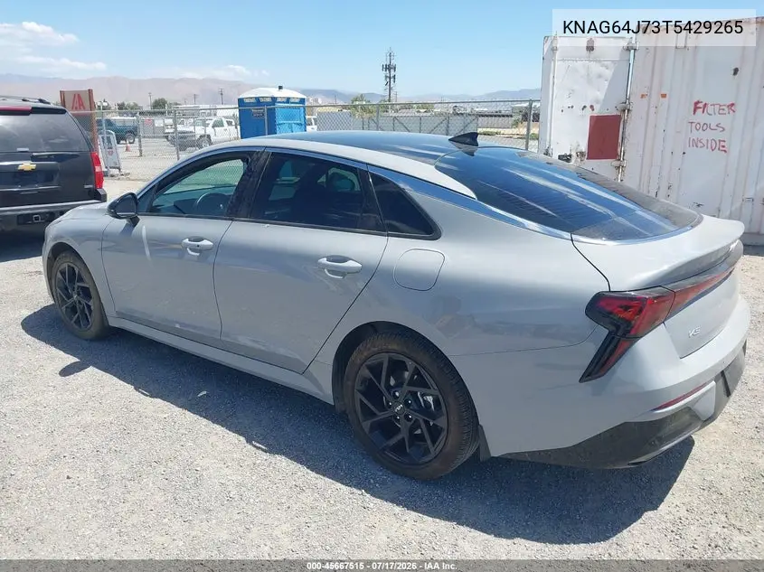 2026 Kia K5 Gt-Line Fwd VIN: KNAG64J73T5429265 Lot: 45667515