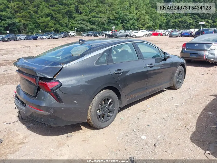 2026 Kia K5 Lxs Fwd VIN: KNAG24J73T5434123 Lot: 45683879