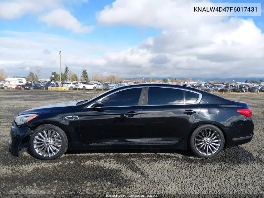 2015 Kia K900 Luxury VIN: KNALW4D47F6017431 Lot: 44417921