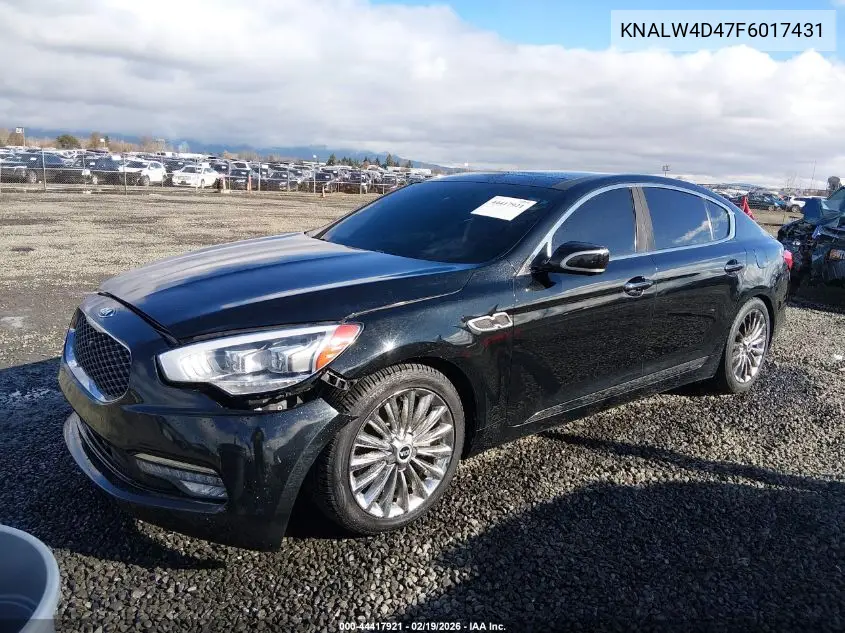 2015 Kia K900 Luxury VIN: KNALW4D47F6017431 Lot: 44417921