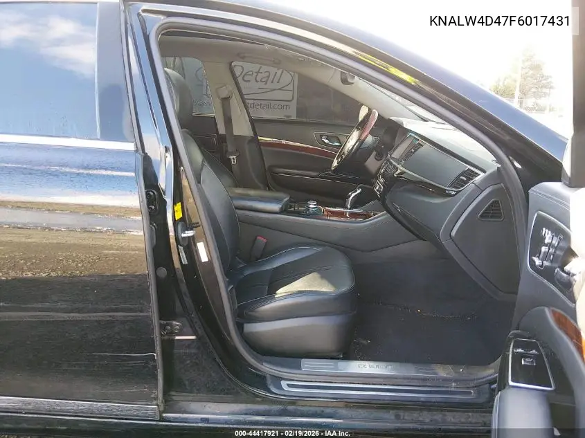 2015 Kia K900 Luxury VIN: KNALW4D47F6017431 Lot: 44417921