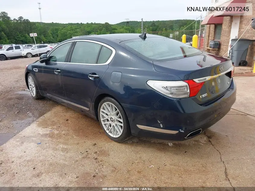 2015 Kia K900 Luxury VIN: KNALW4D4XF6017245 Lot: 44898816