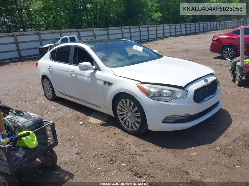 2015 Kia K900 Premium VIN: KNALU4D4XF6025058 Lot: 44954245