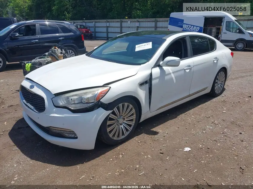 2015 Kia K900 Premium VIN: KNALU4D4XF6025058 Lot: 44954245