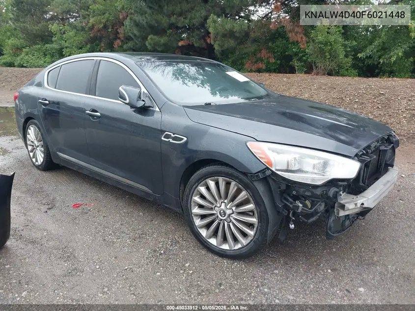 2015 Kia K900 Luxury VIN: KNALW4D40F6021448 Lot: 45033912