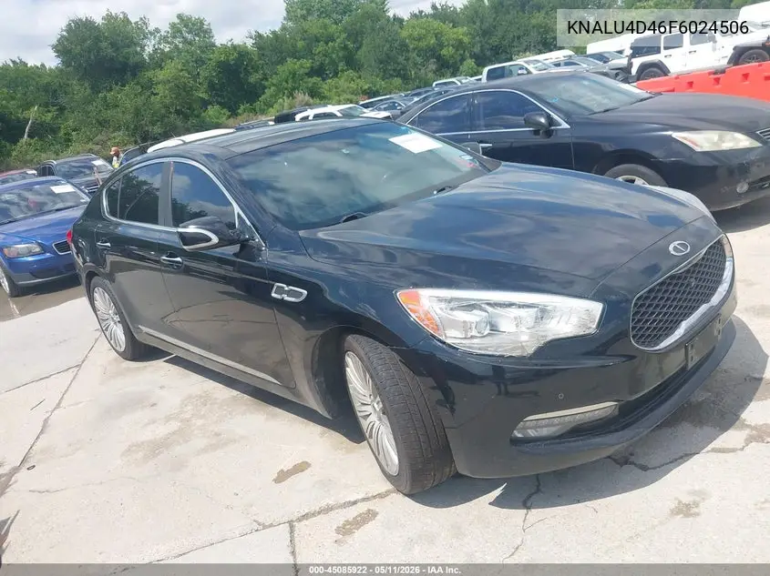 2015 Kia K900 Premium VIN: KNALU4D46F6024506 Lot: 45085922