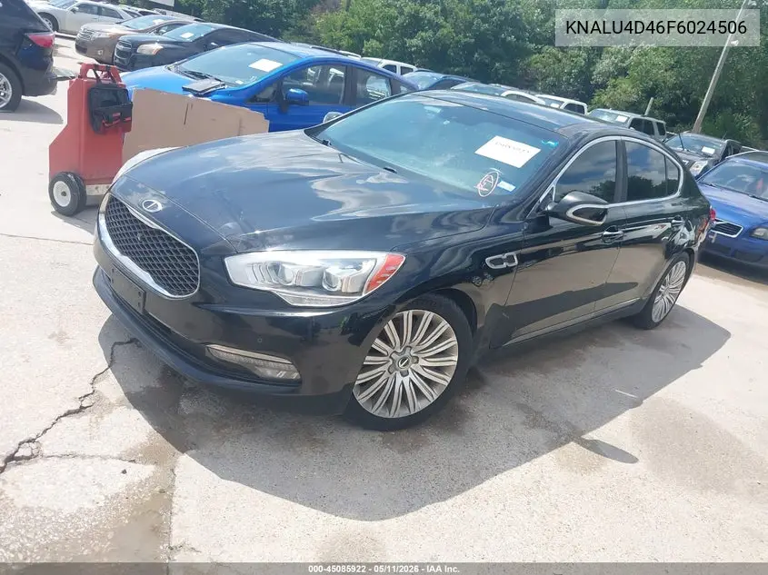 2015 Kia K900 Premium VIN: KNALU4D46F6024506 Lot: 45085922