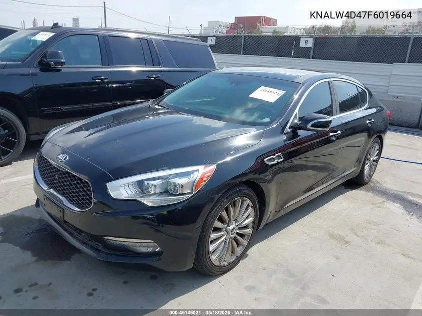 2015 Kia K900 Luxury VIN: KNALW4D47F6019664 Lot: 45149021