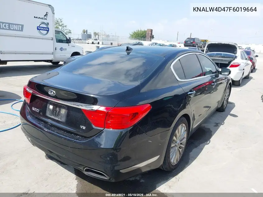 2015 Kia K900 Luxury VIN: KNALW4D47F6019664 Lot: 45149021