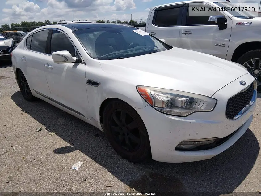 2015 Kia K900 Luxury VIN: KNALW4D48F6017910 Lot: 45170630