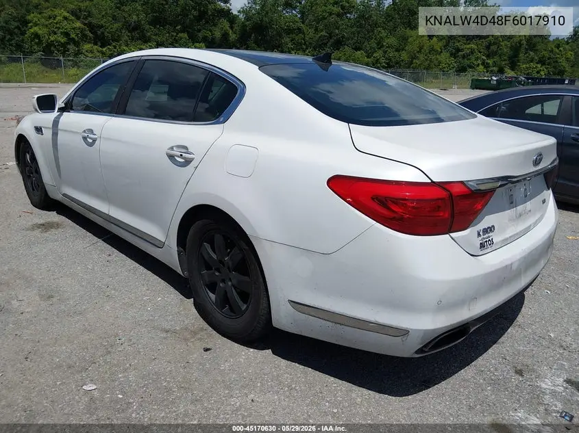 2015 Kia K900 Luxury VIN: KNALW4D48F6017910 Lot: 45170630