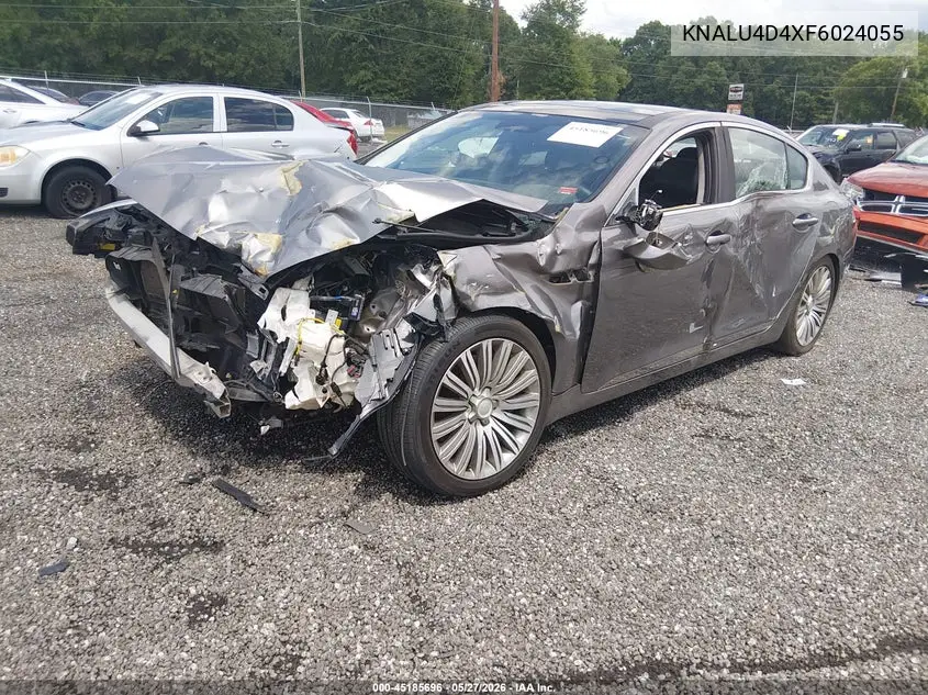 2015 Kia K900 Premium VIN: KNALU4D4XF6024055 Lot: 45185696