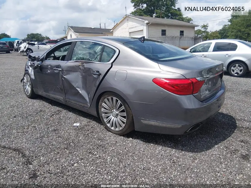 2015 Kia K900 Premium VIN: KNALU4D4XF6024055 Lot: 45185696