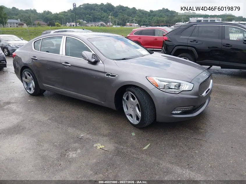 2015 Kia K900 Luxury VIN: KNALW4D46F6019879 Lot: 45221880