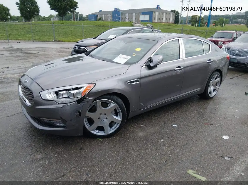 2015 Kia K900 Luxury VIN: KNALW4D46F6019879 Lot: 45221880