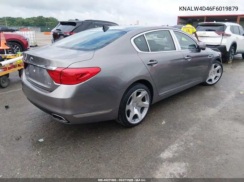 2015 Kia K900 Luxury VIN: KNALW4D46F6019879 Lot: 45221880