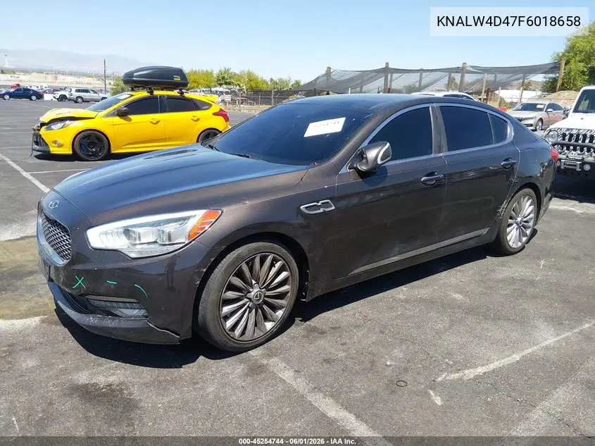 2015 Kia K900 Luxury VIN: KNALW4D47F6018658 Lot: 45254744