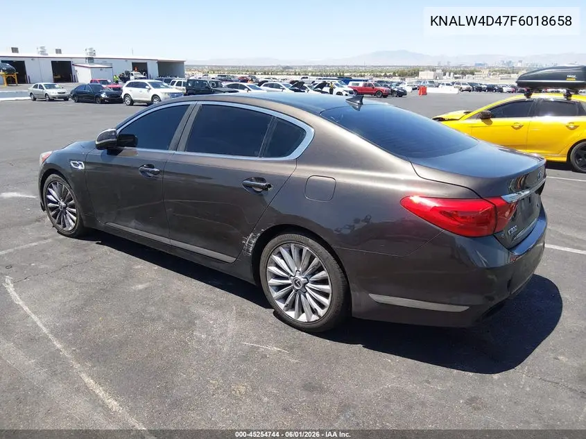 2015 Kia K900 Luxury VIN: KNALW4D47F6018658 Lot: 45254744