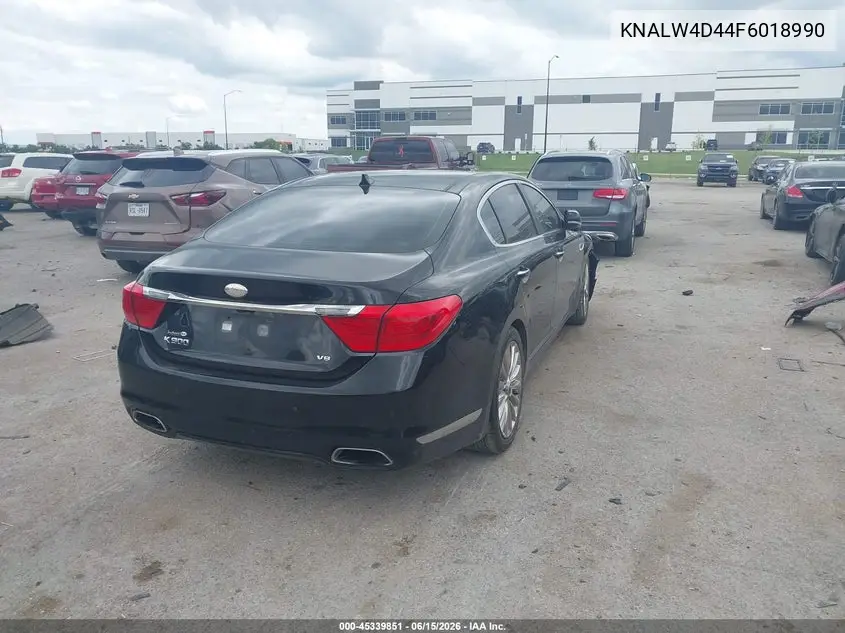 2015 Kia K900 Luxury VIN: KNALW4D44F6018990 Lot: 45339851