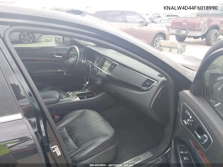 2015 Kia K900 Luxury VIN: KNALW4D44F6018990 Lot: 45339851