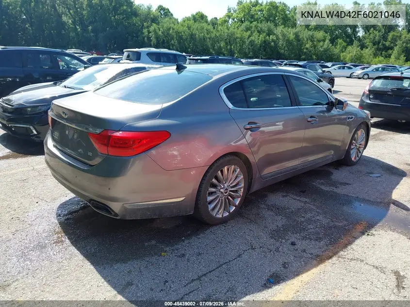 2015 Kia K900 Luxury VIN: KNALW4D42F6021046 Lot: 45439002