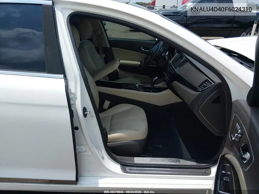 2015 Kia K900 Premium VIN: KNALU4D40F6024310 Lot: 45470844