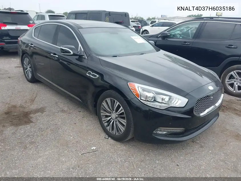 2017 Kia K900 Premium 3.8L VIN: KNALT4D37H6035186 Lot: 44965748