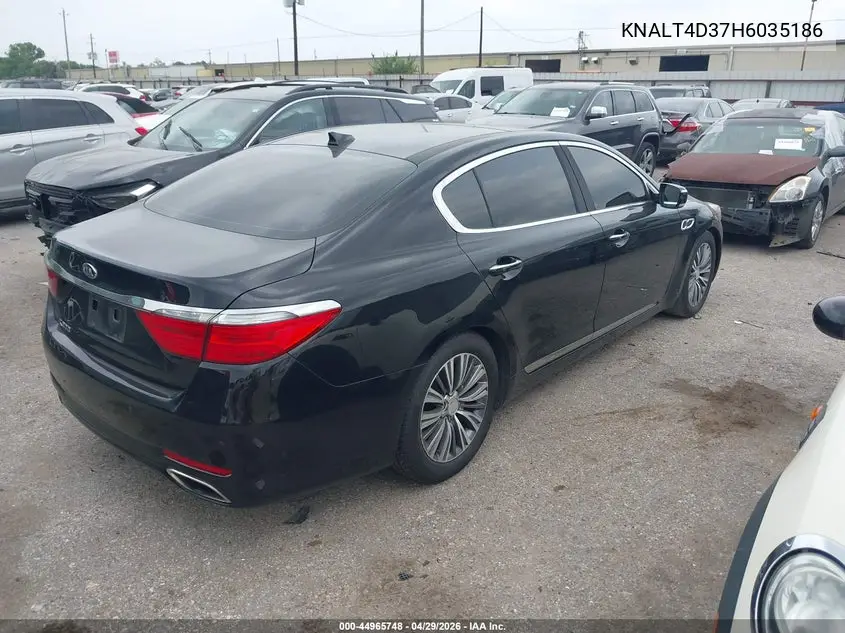 2017 Kia K900 Premium 3.8L VIN: KNALT4D37H6035186 Lot: 44965748