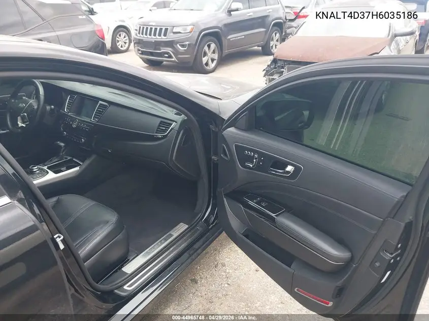 2017 Kia K900 Premium 3.8L VIN: KNALT4D37H6035186 Lot: 44965748