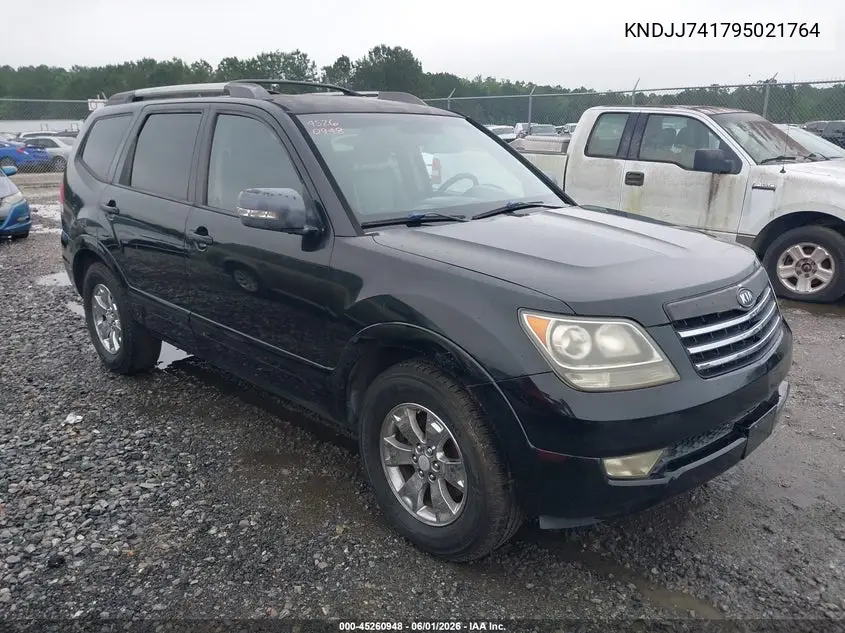 2009 Kia Borrego Ex V6 VIN: KNDJJ741795021764 Lot: 45260948