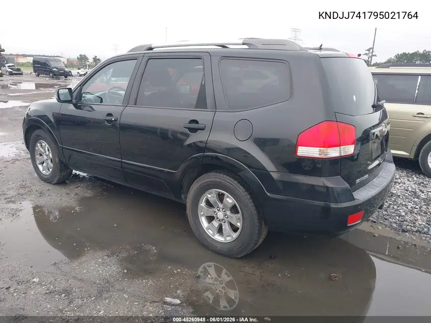 2009 Kia Borrego Ex V6 VIN: KNDJJ741795021764 Lot: 45260948