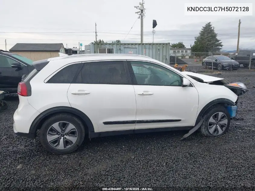 KNDCC3LC7H5072128 2017 Kia Niro Ex