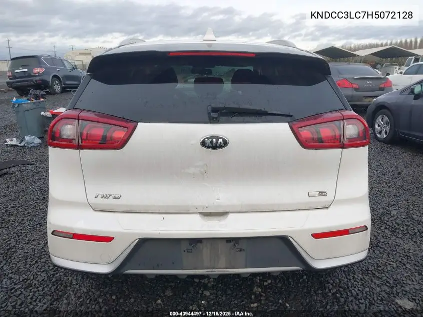 KNDCC3LC7H5072128 2017 Kia Niro Ex