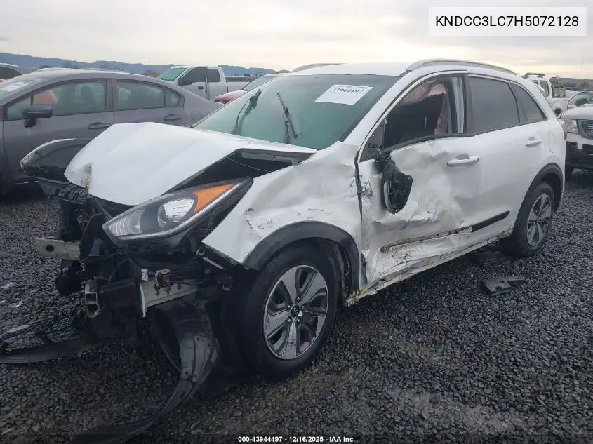 KNDCC3LC7H5072128 2017 Kia Niro Ex