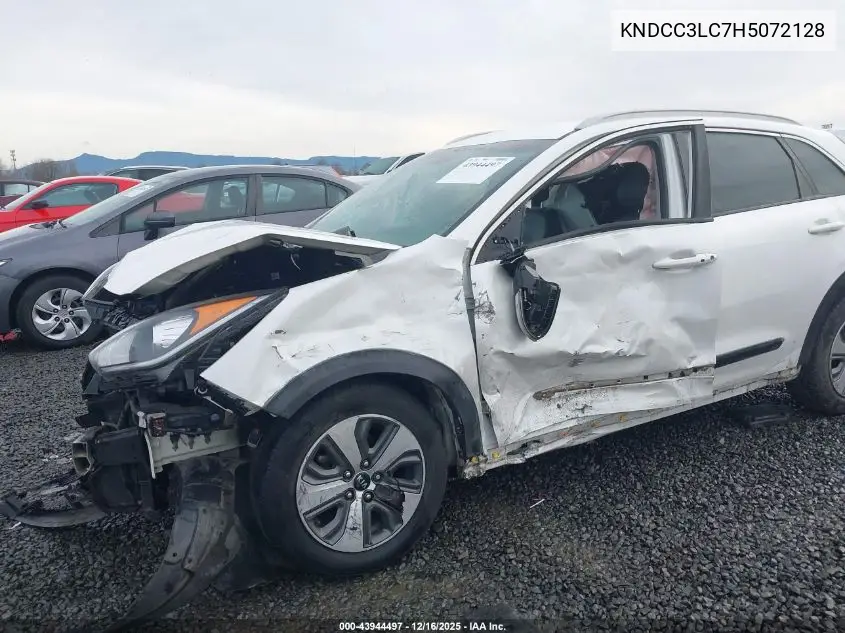 KNDCC3LC7H5072128 2017 Kia Niro Ex